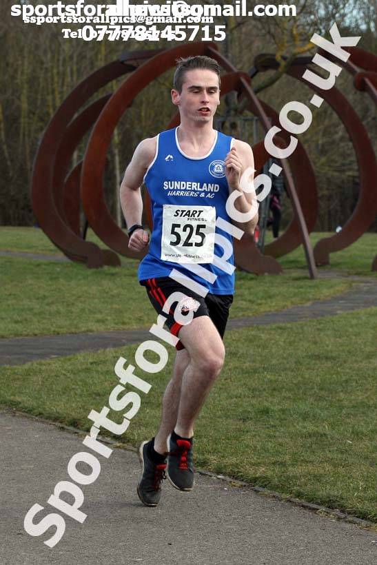 Senior mens 2018 Royal Signals NECAA Road Relays, Hetton. Photo: David T. Hewitson/Sports for All Pics
